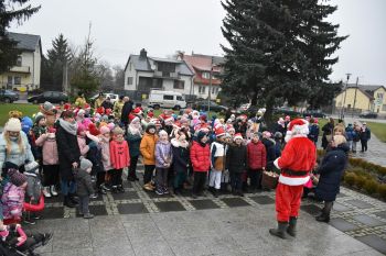 Mikołajki w parku w Stanisławowie