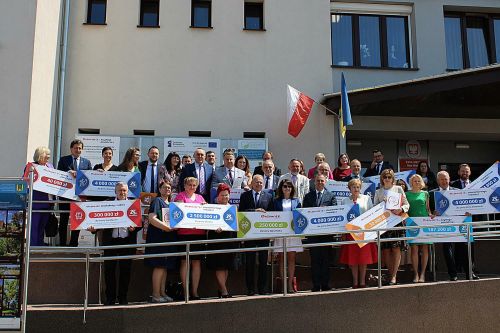 Podpisanie umowy na dofinansowanie