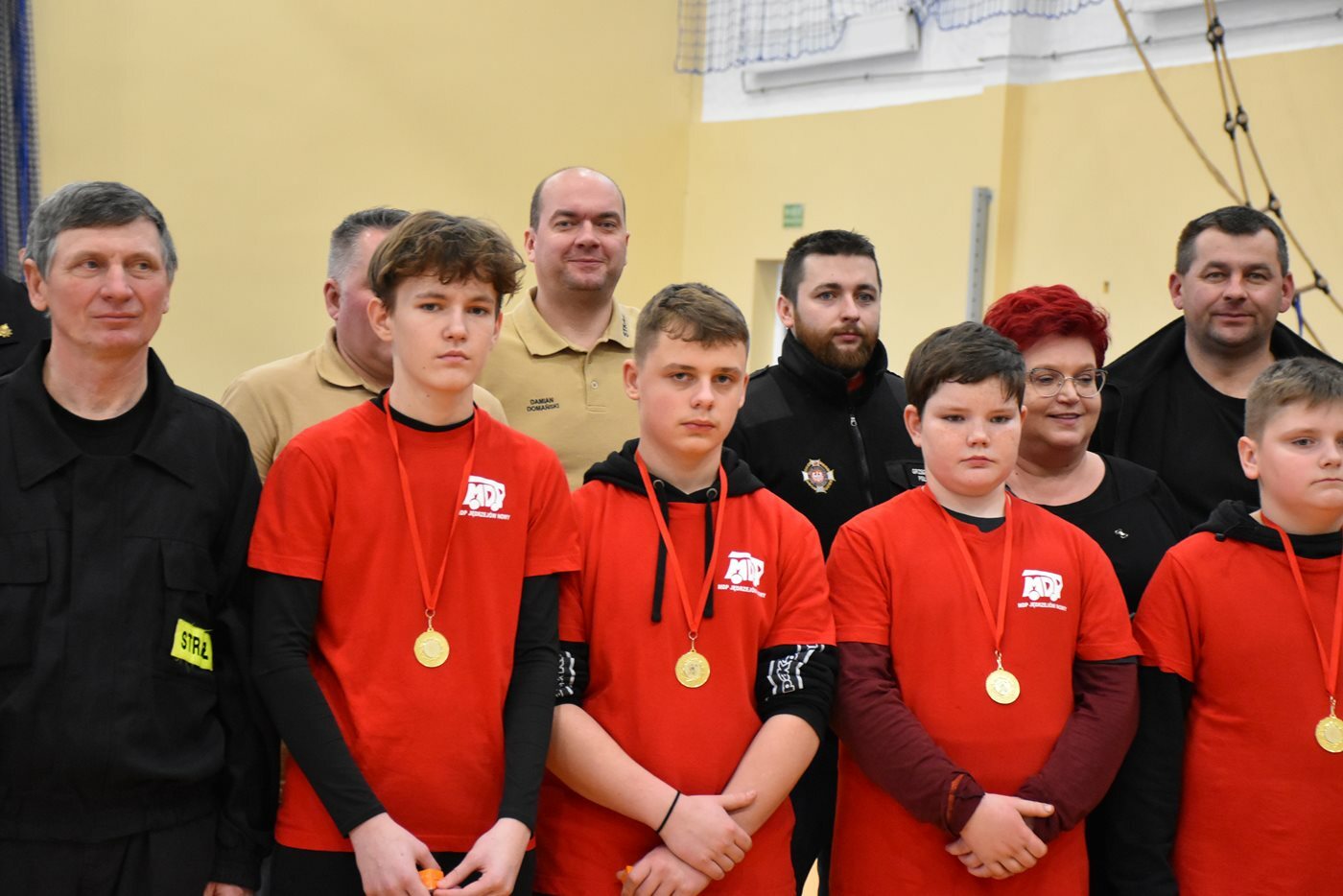 Eliminacje powiatowe Halowych Młodzieżowych Zawodów Sportowo-Pożarniczych