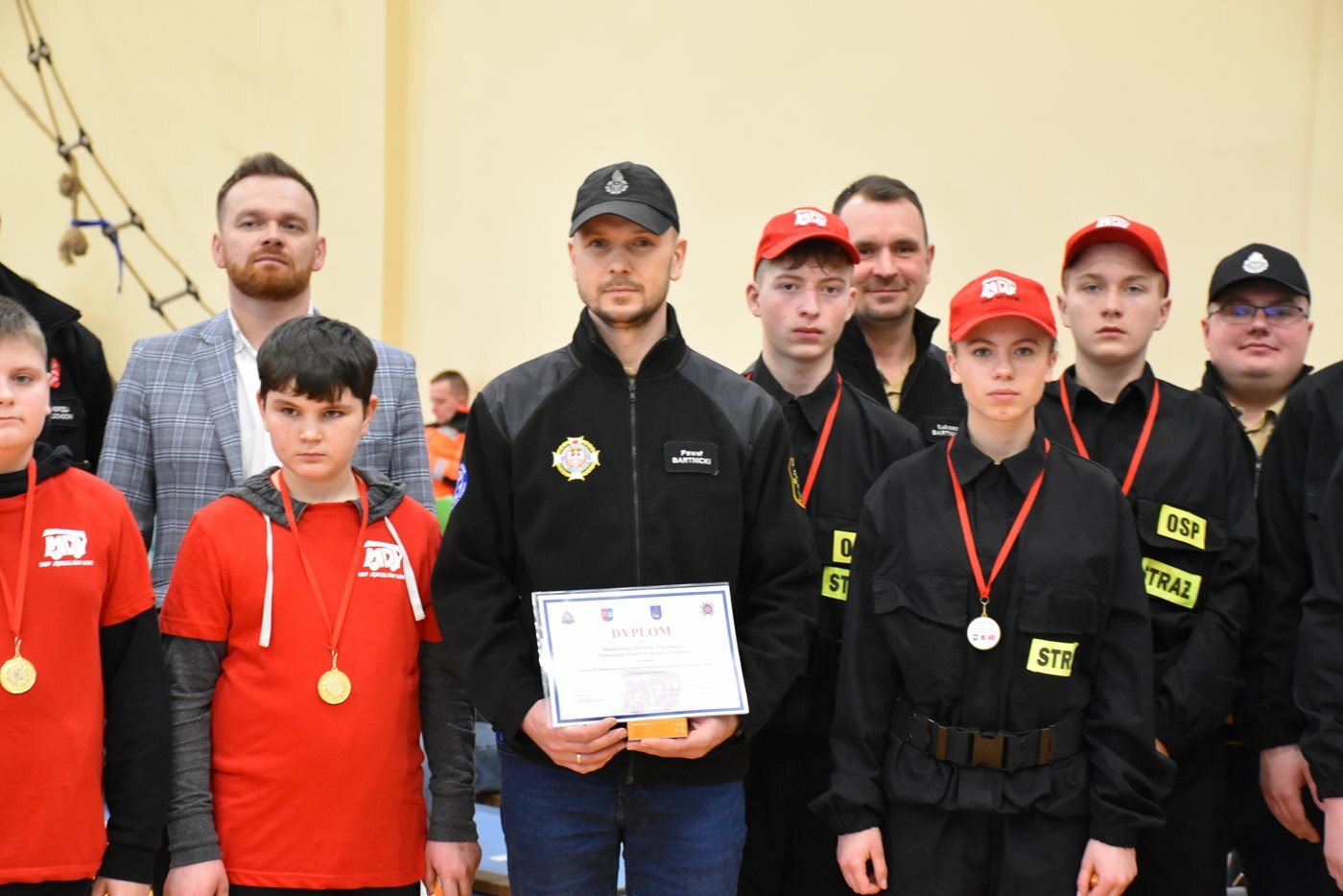 Eliminacje powiatowe Halowych Młodzieżowych Zawodów Sportowo-Pożarniczych