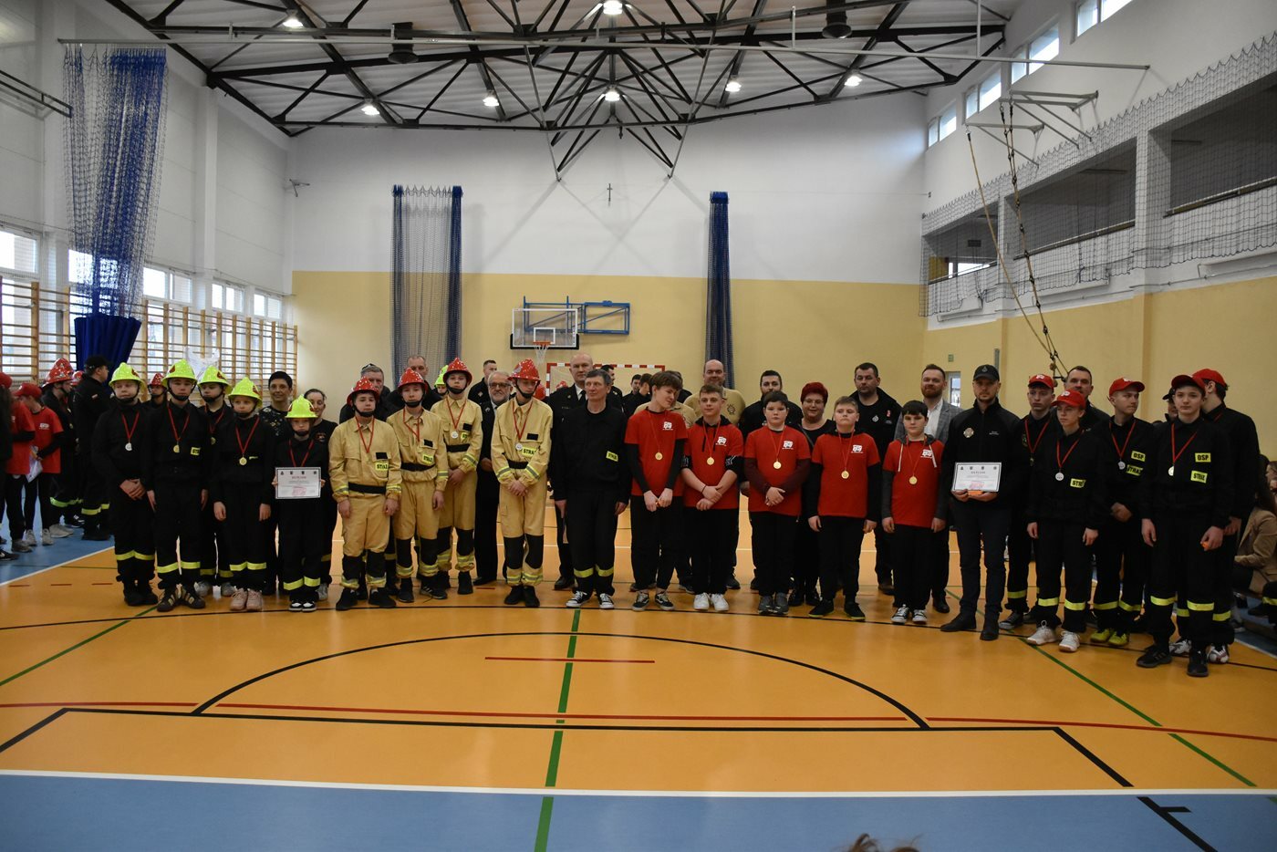 Eliminacje powiatowe Halowych Młodzieżowych Zawodów Sportowo-Pożarniczych