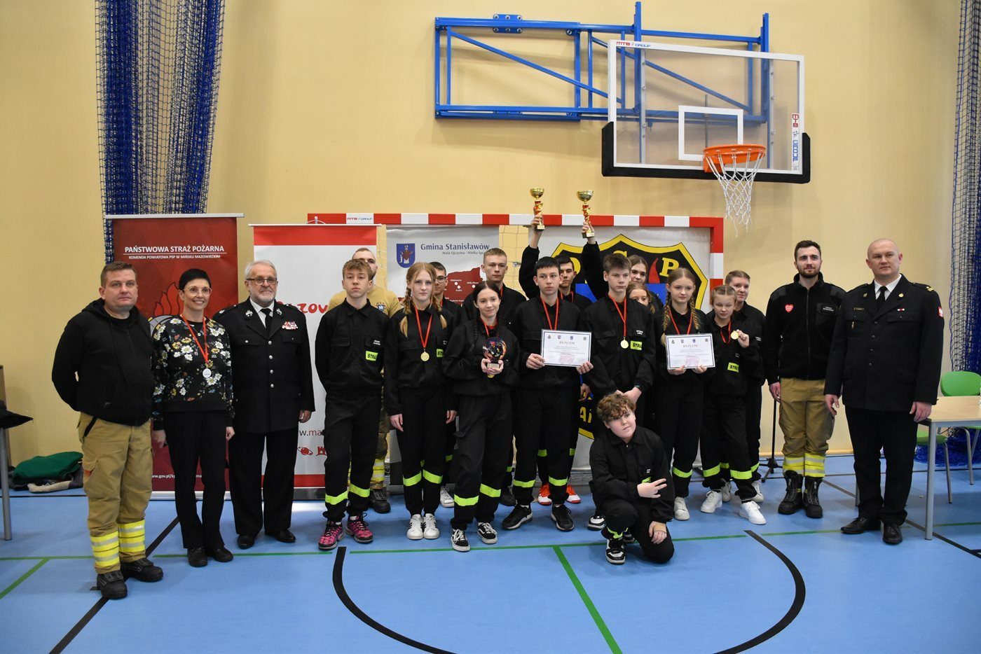 Eliminacje powiatowe Halowych Młodzieżowych Zawodów Sportowo-Pożarniczych