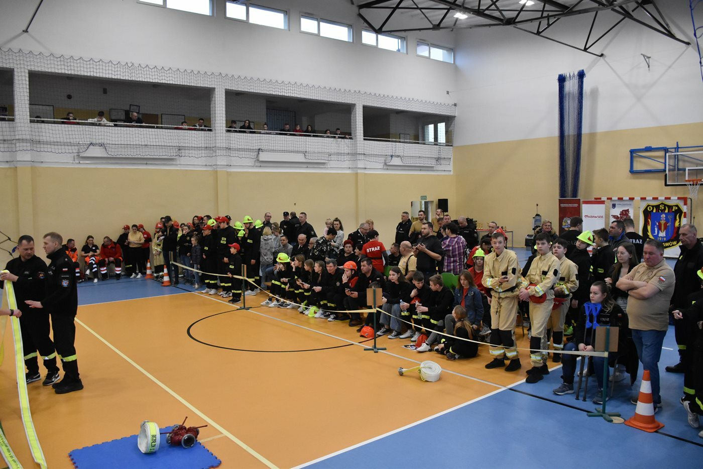 Eliminacje powiatowe Halowych Młodzieżowych Zawodów Sportowo-Pożarniczych