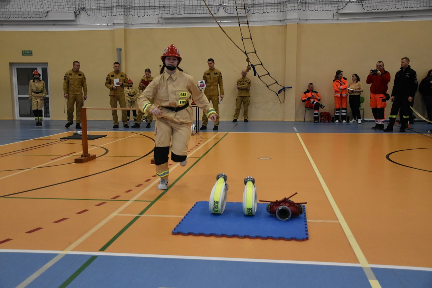 Eliminacje powiatowe Halowych Młodzieżowych Zawodów Sportowo-Pożarniczych