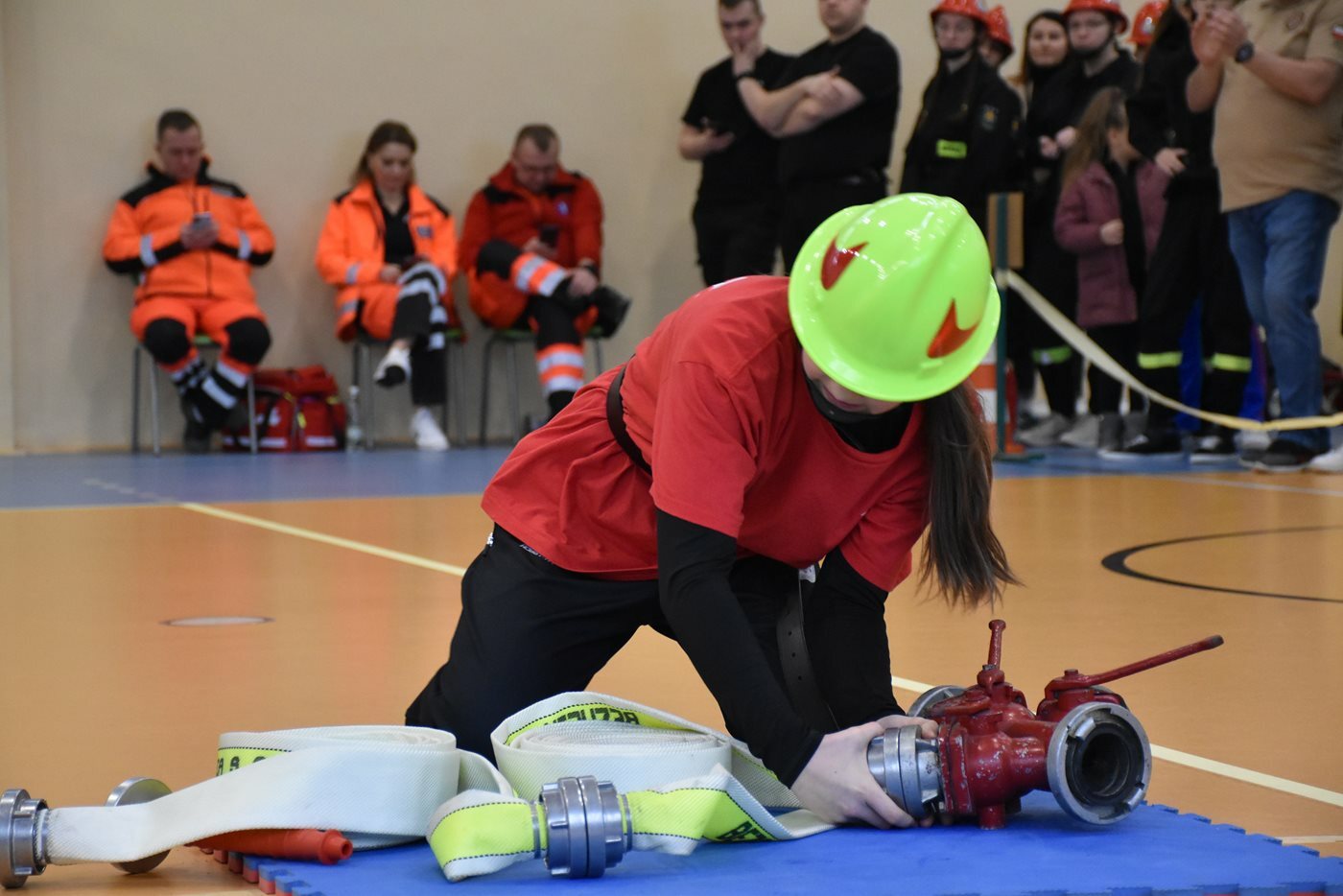 Eliminacje powiatowe Halowych Młodzieżowych Zawodów Sportowo-Pożarniczych