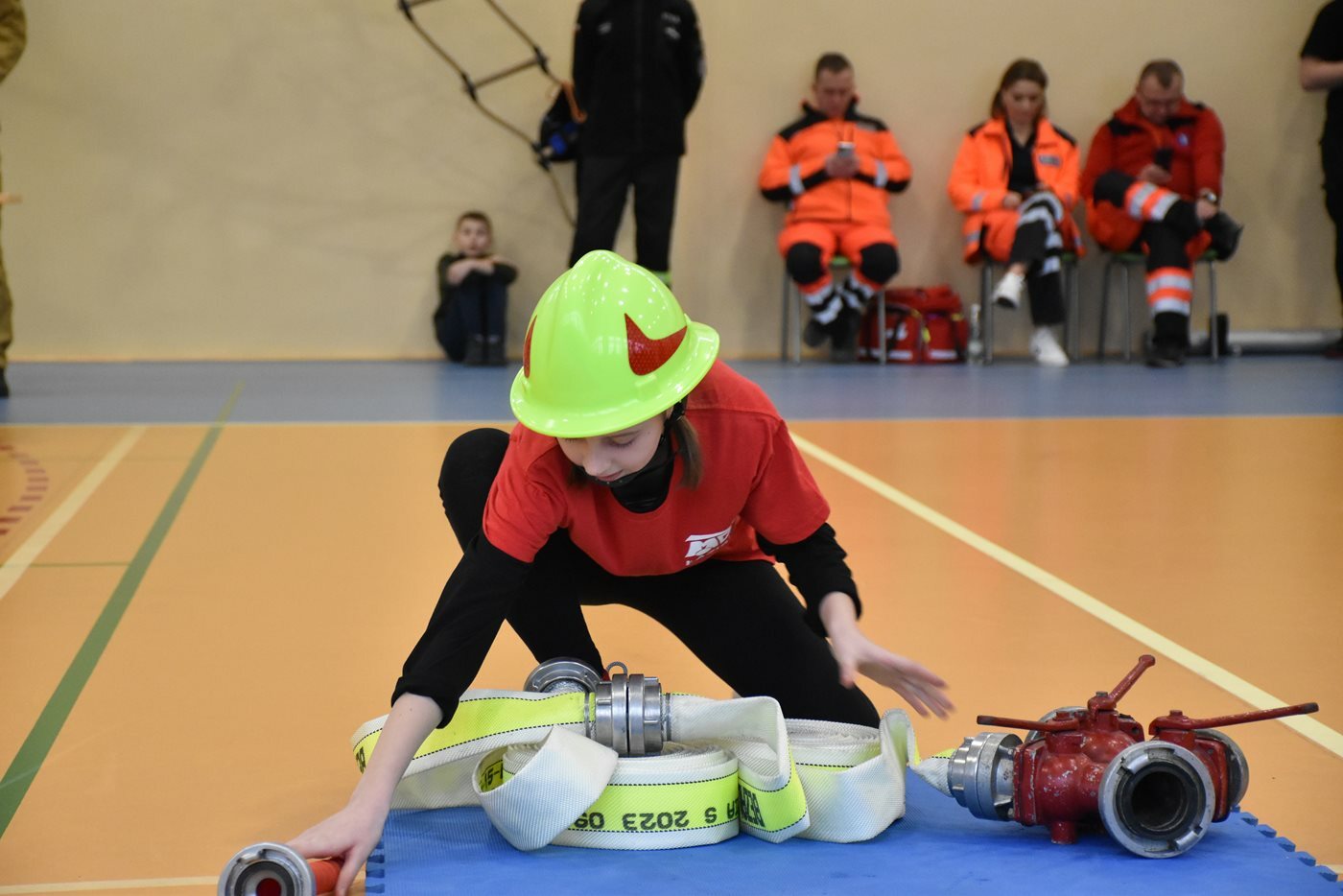 Eliminacje powiatowe Halowych Młodzieżowych Zawodów Sportowo-Pożarniczych