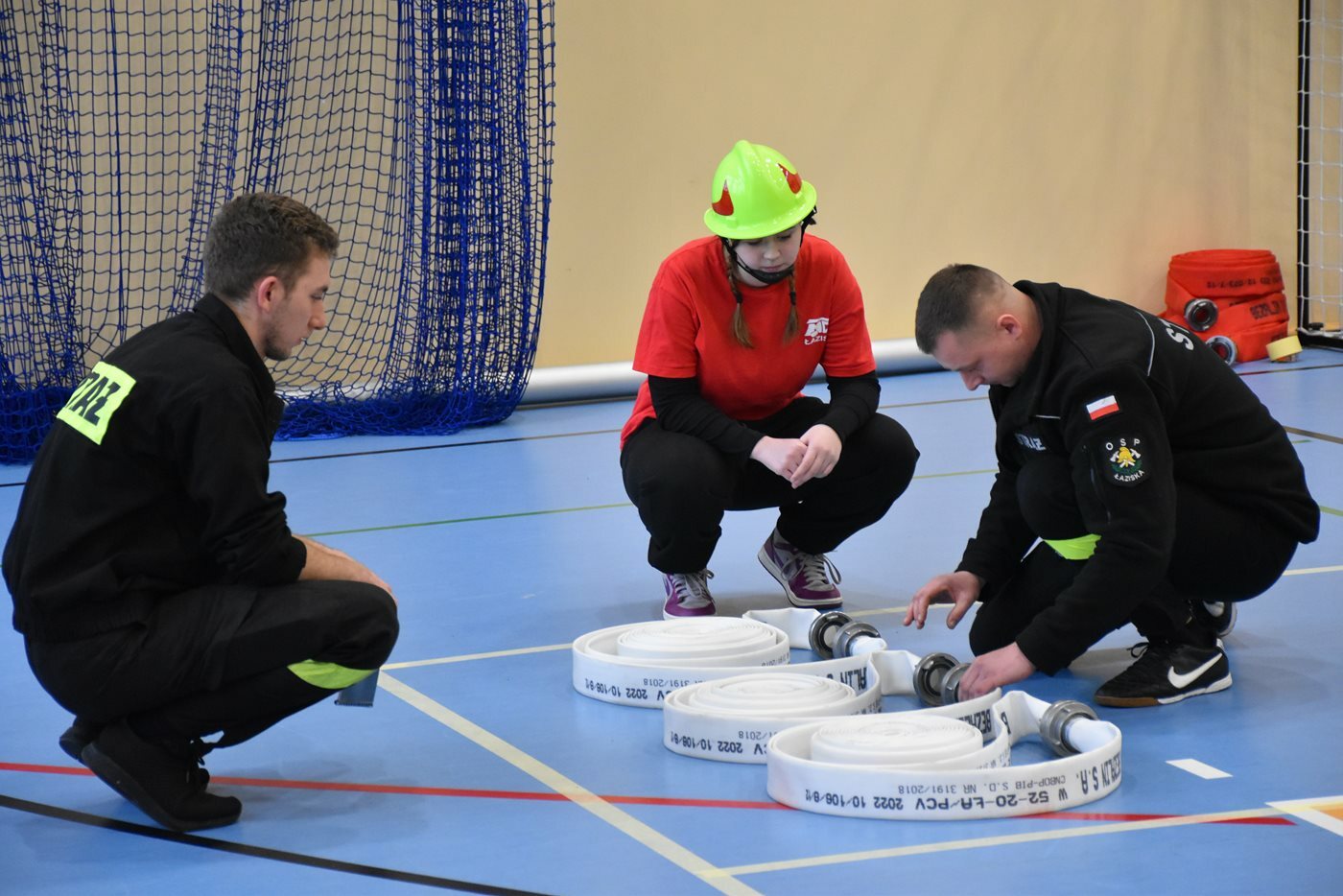 Eliminacje powiatowe Halowych Młodzieżowych Zawodów Sportowo-Pożarniczych