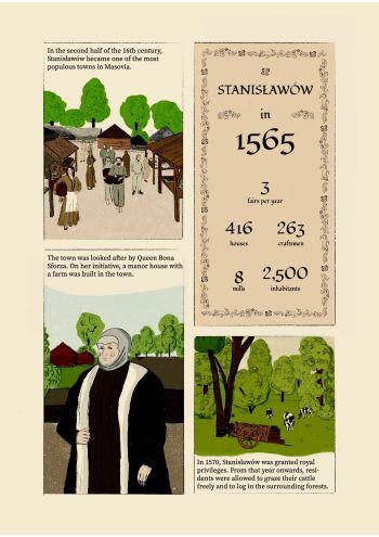 Komiks 500 lat Stanisławowa w wersji angielskiej