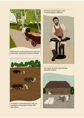 Komiks 500 lat Stanisławowa w wersji angielskiej
