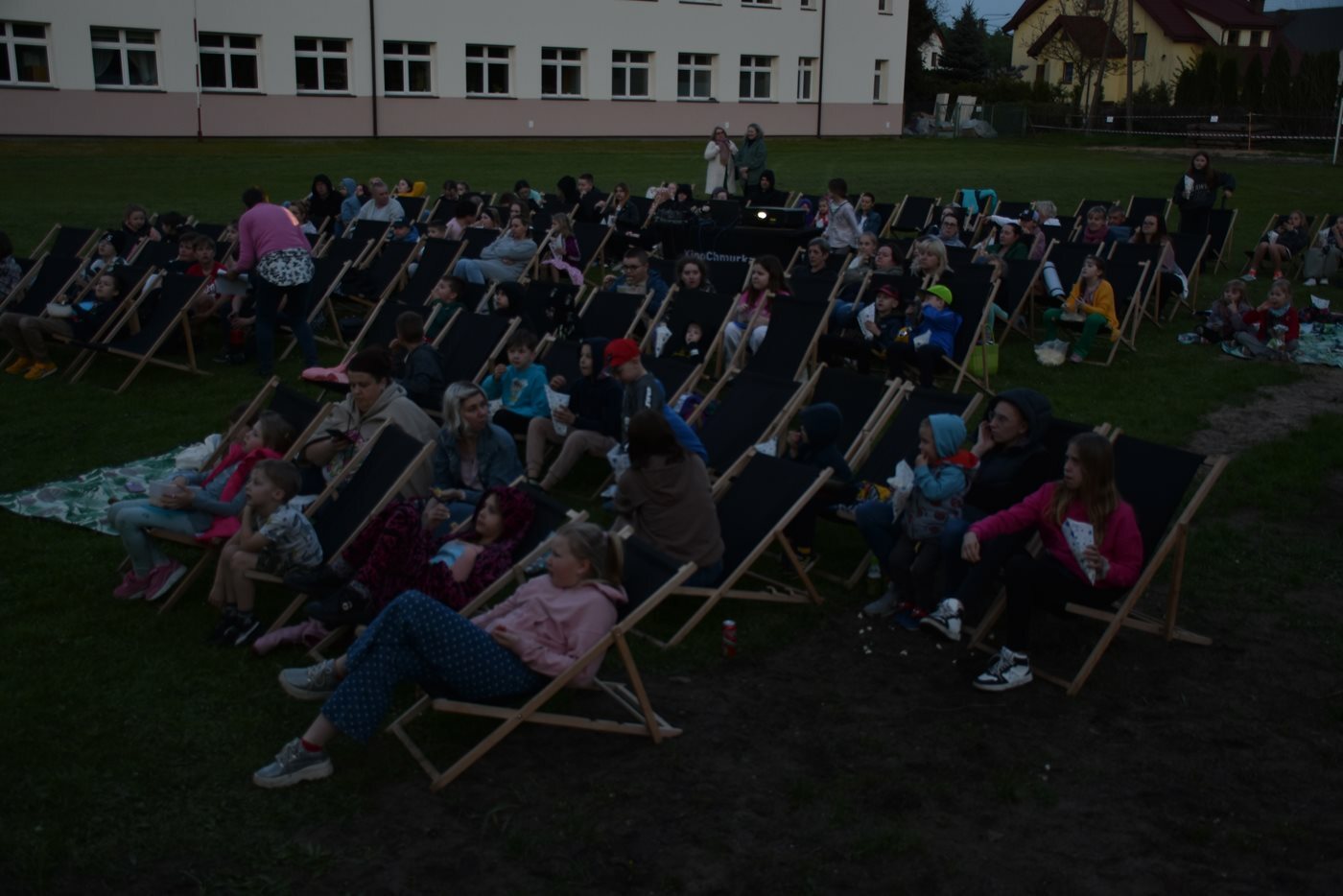 Kino plenerowe w Pustelniku