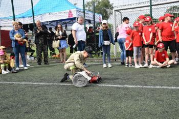 Gminne zawody sportowo-pożarnicze