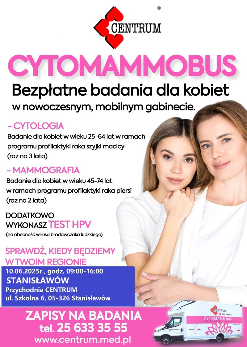 Bezpłatne badania dla kobiet