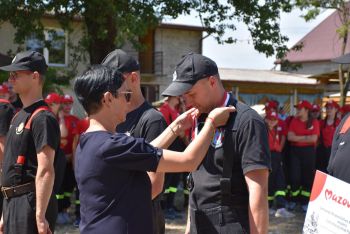 Gminne zawody sportowo-pożarnicze 95