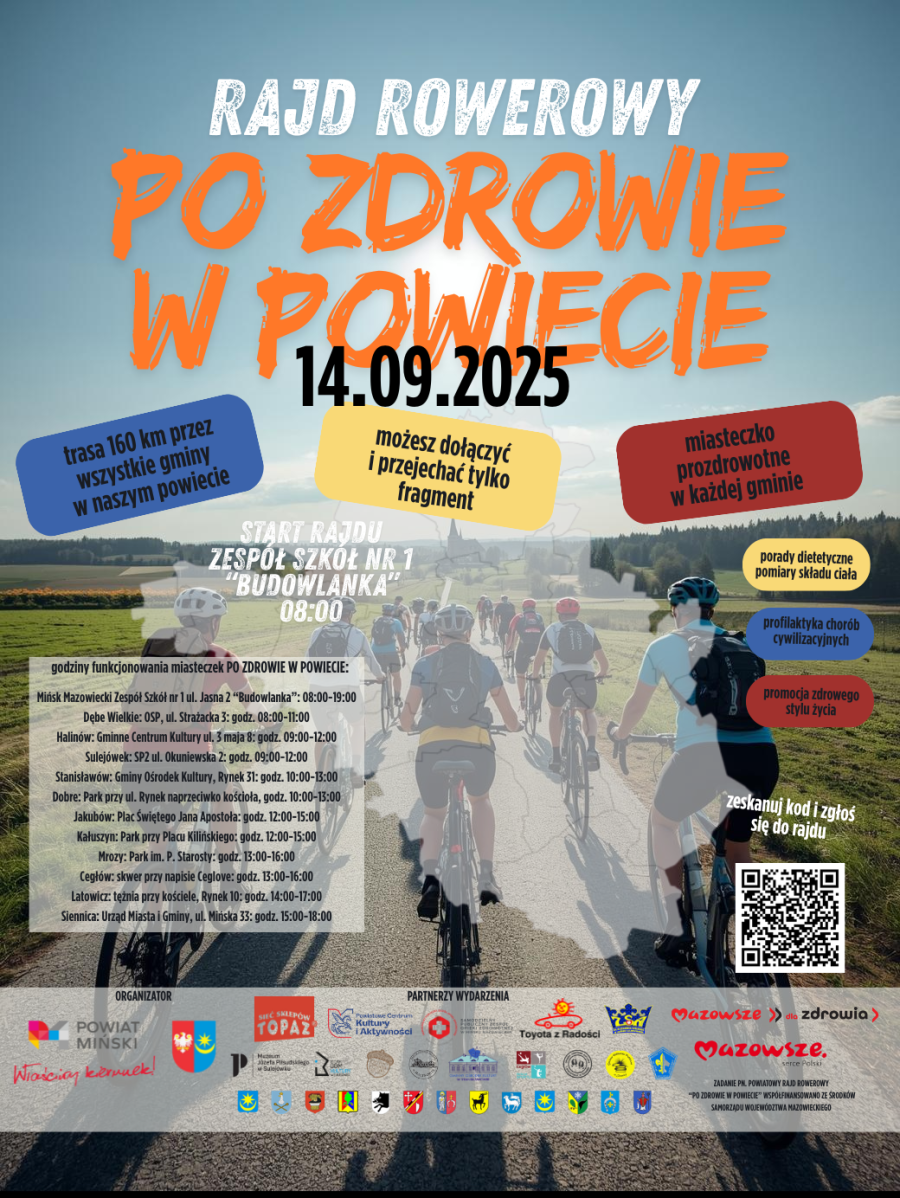 Powiatowy Rajd Rowerowy „Po Zdrowie w Powiecie”