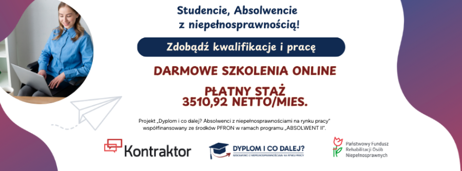 Dyplom i co dalej? Absolwenci z niepełnosprawnościami na rynku pracy