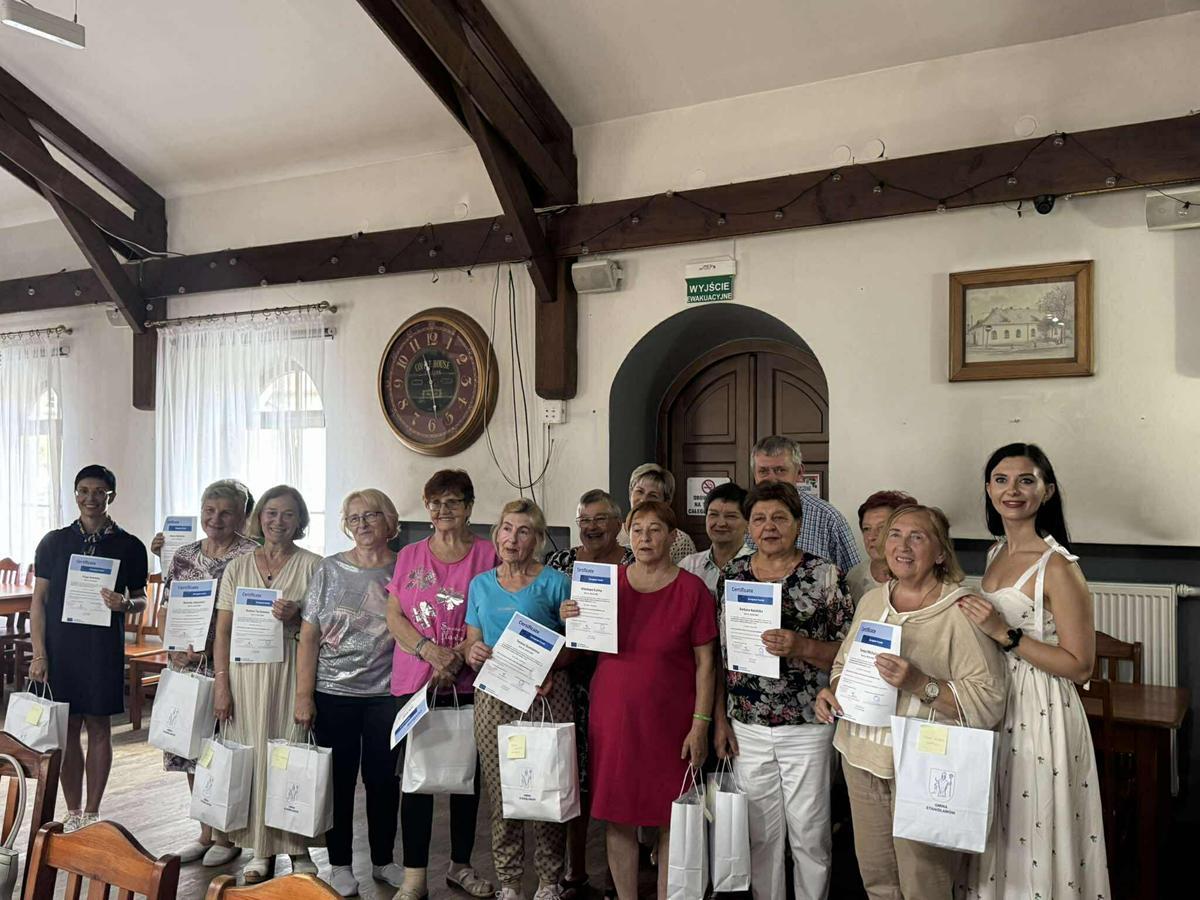 Konferencja podsumowująca wyjazd Seniorów na Erasmus+