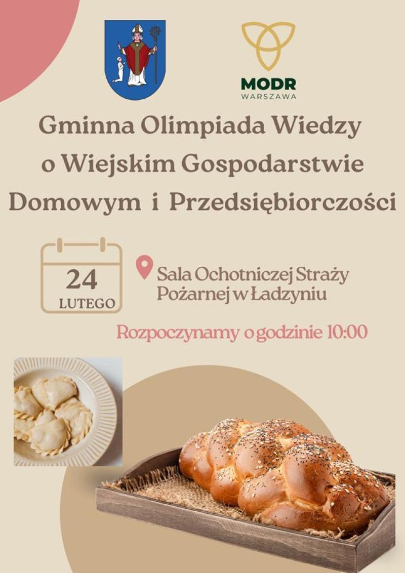Gminna Olimpiada Wiedzy o Gospodarstwie Domowym i Przedsiębiorczości