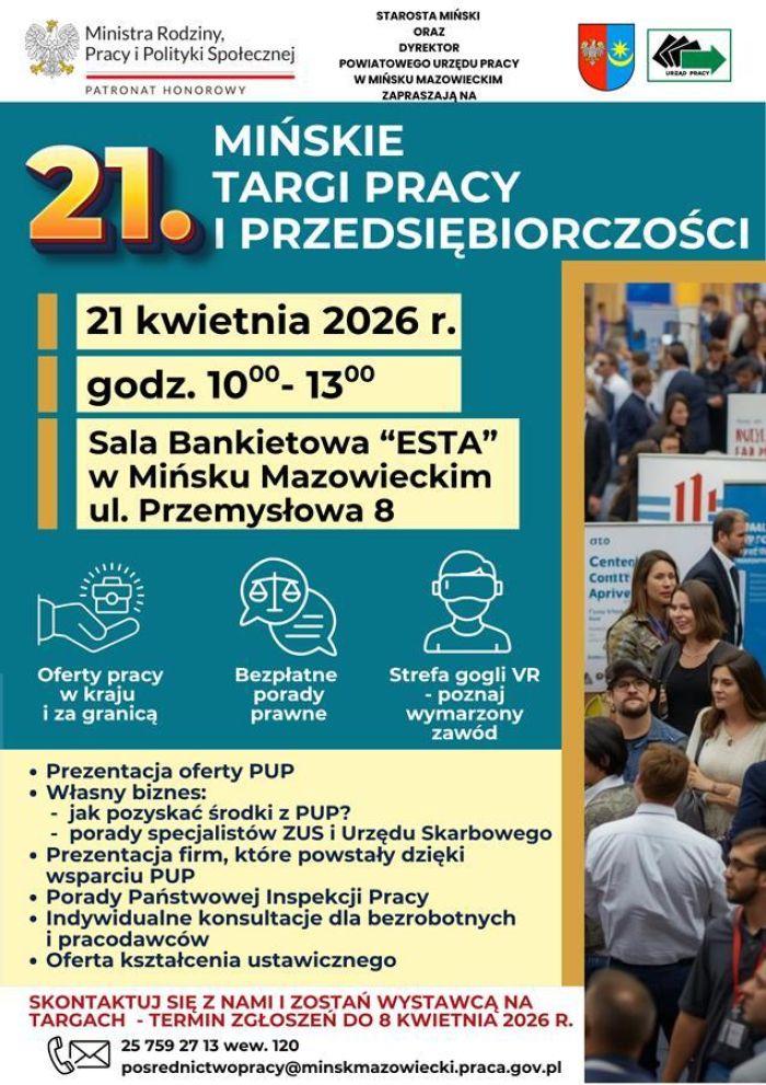 21. Mińskie Targi Pracy i Przedsiębiorczości