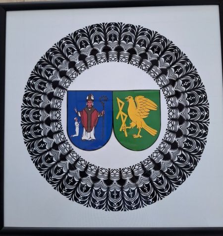 Gratulacje z okazji nadania praw miejskich dla miejscowości Stanisławów