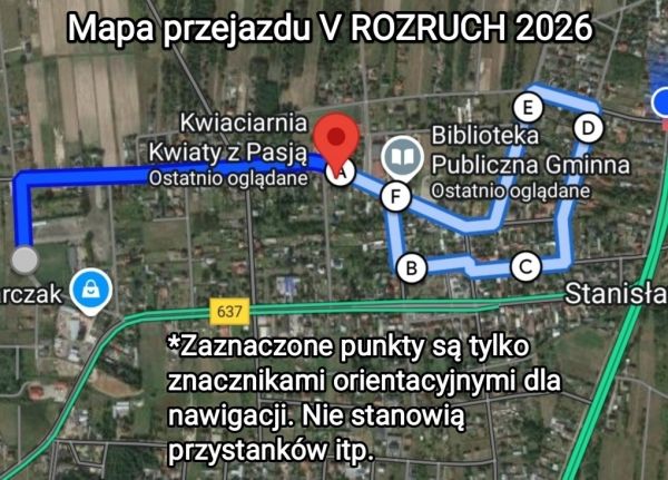 Przejazd po ulicach Stanisławowa