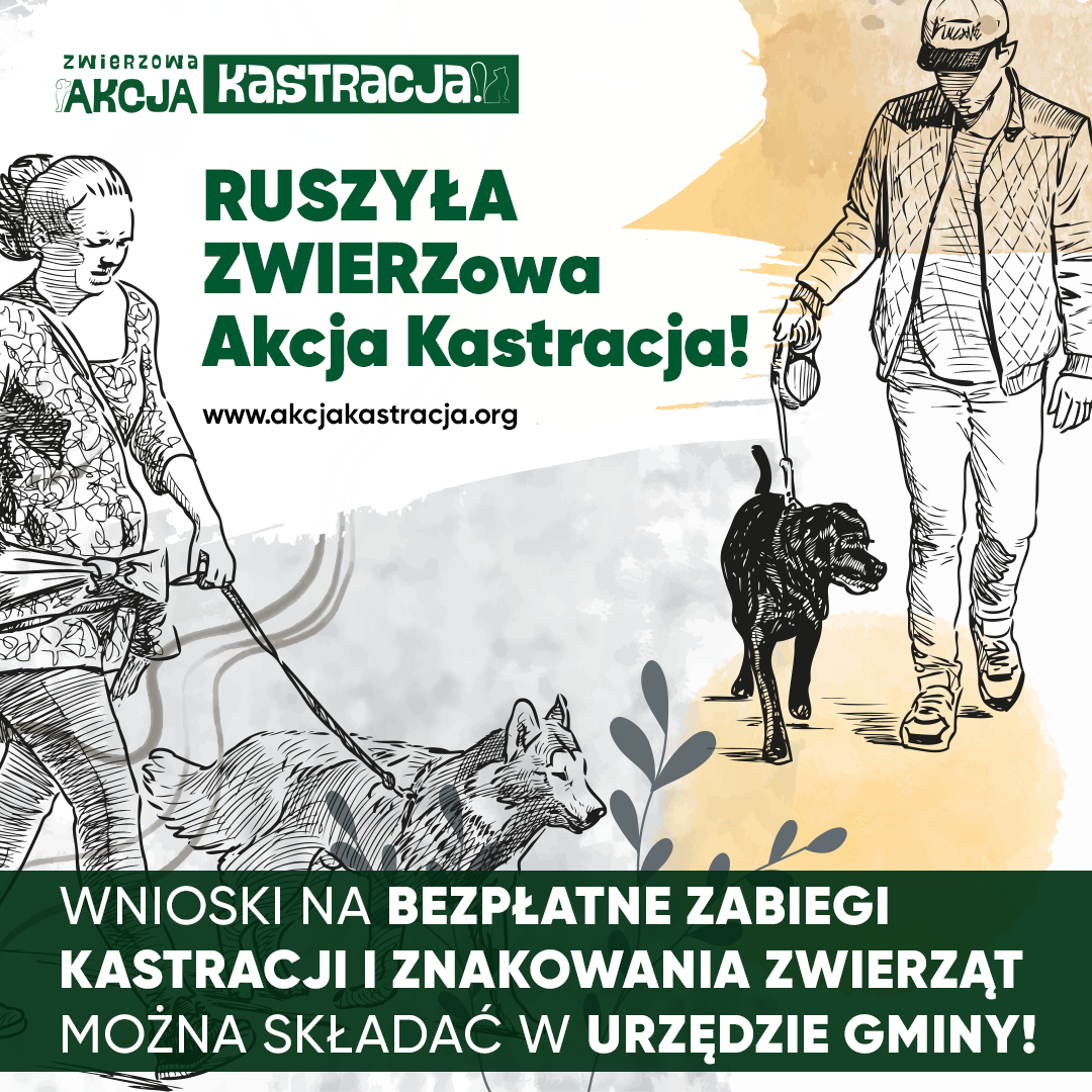 Ruszyła Akcja bezpłatnej kastracji i znakowania zwierząt