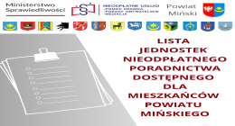 Darmowe poradnictwo w powiecie mińskim
