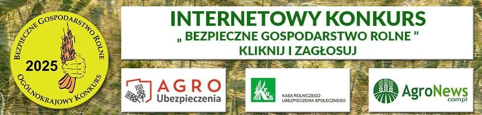 Internetowy Konkurs „Bezpieczne Gospodarstwo Rolne”