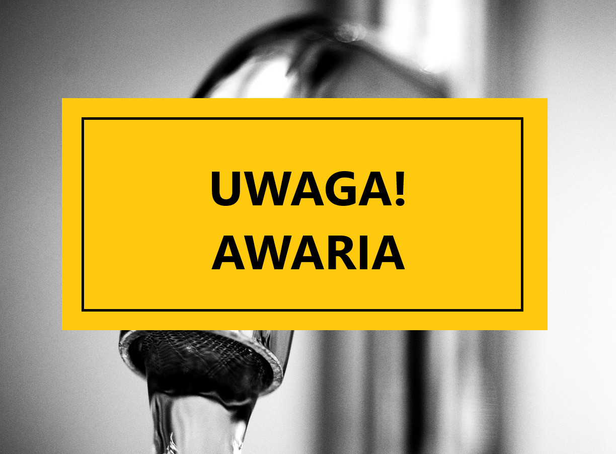 Awaria sieci wodociągowej